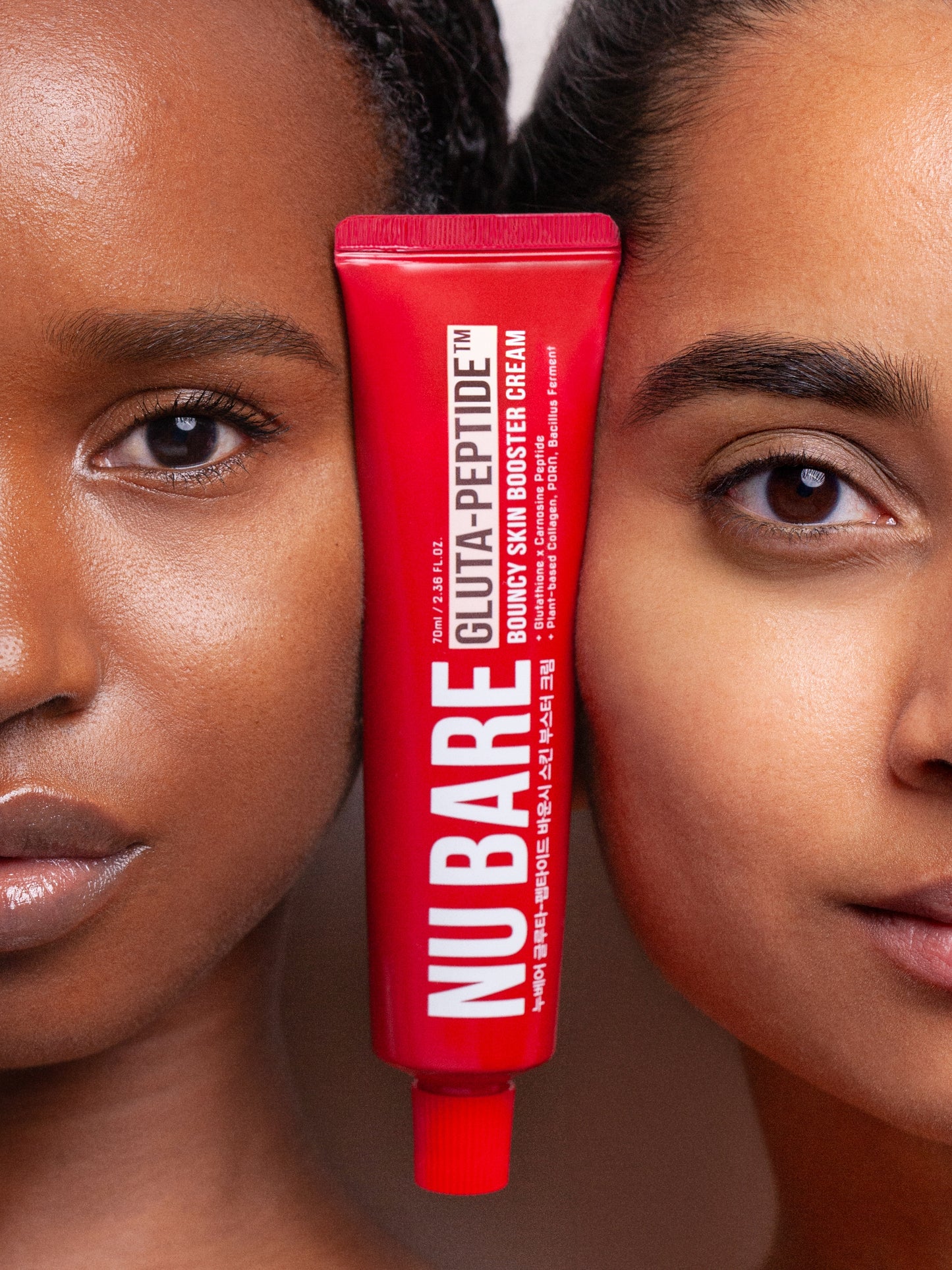 NU BARE GLUTA-PEPTIDE™️ BOUNCY SKIN BOOSTER CREAM 70ML